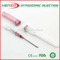 Cannula Henso IV con forma de pluma